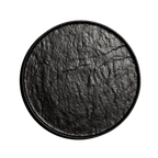 Thumbnail image #1 for Vertex China Obsidian OB-16 Round Porcelain Platter, 10 1/4-Inch, Matte Black 1 Dozen
