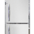 Thumbnail image #1 for Continental Refrigerator Slim Line 1RSENHD One-Section Reach-In Refrigerator, 17-3/4" Wide, Half-Height Solid Doors, Self-Contained Refrigeration