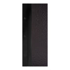 Thumbnail image #1 for Risch Chicago CMBFF-METRO 4.25X14 Hardback 3-Hole Menu Cover, 4-1/4 x 14 in, Metallic Cover, Black Spine Case of 25