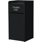 Thumbnail image #1 for Oak Street M8520 Underbar Trash Receptacle, 25 gal, Plastic Laminate, Front Swing Door, 22"W x 25-1/8"D x 47-3/4"H