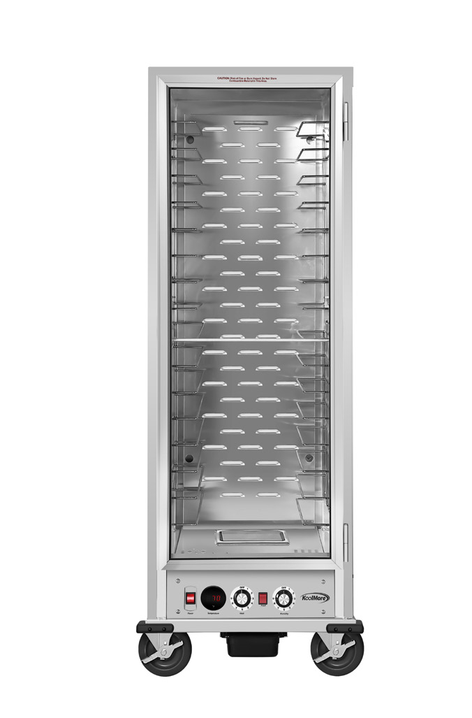 Product image #5 for KoolMore Commercial Insulated Heated Holding/Proofing Cabinet with Glass Door and Wire Racks, 36 Full-Size Pan Capacity