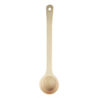 Thumbnail image #1 for TableCraft Products 10648 3 oz Solid Polycarbonate Portion Serving Spoon, Beige, Long Handle with Capacity Markings Case of 12