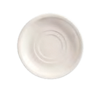 Thumbnail image #1 for Libbey Porcelana 840-215-005 Porcelain Saucer, 5-1/2" Round, Double Well