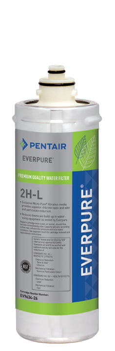 Product image #4 for Everpure 2H-L Water Filter Cartridge, 750-Gallon, 0.5 GPM, 0.5-Micron