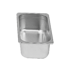 Thumbnail image #1 for Thunder Group STPA3144 1/4 Size Solid Steam Table Pan, 4" Deep, Anti-Jam, 24 Gauge 18/8 Stainless Steel Case of 48