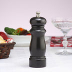 Thumbnail image #2 for Chef Specialties Professional Series Salem 06350 6-Inch Pepper Mill, Ebony Finish, Stainless Steel Grinding Mechanism