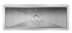 Thumbnail image #2 for KoolMore 18-Inch x 48-Inch Stainless Steel Floor Trough Drain with Subway-Style Grates and Removable Basket