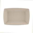 Thumbnail image #1 for G.E.T. Greenovations - EGS ECO862-PP Rectangular Melamine Bowl, 38 oz, White, 9-1/4 x 6-1/4 x 2 in Case of 6