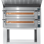 Thumbnail image #2 for Cuppone Donatello DN635/1CD Single Deck Electric Pizza Oven, 5-1/2" Cordierite Deck, Panoramic Glass Door, 450°C
