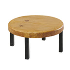 Thumbnail image #1 for Cal-Mil Madera 22050-6-99 Round Rustic Pine Buffet Riser, 12" Diameter x 6"H