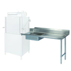 Thumbnail image #1 for Tarrison Products Ltd. TA-SDT96R Soiled Dish Table, 96"W x 30"D, Right-to-Left, 20" x 20" Sink, 7"H Backsplash, 16-Gauge Stainless Steel