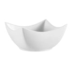 Thumbnail image #1 for CAC China Sushia SHA-B6 Square Porcelain Soup Bowl, 16 oz., 5-1/2" x 5-1/2" x 3" Case of 3 Dozen