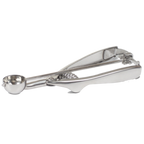 Thumbnail image #1 for JB Prince U915 Stainless Steel #100 Disher Scoop, 1 tsp Capacity, Squeeze Handle