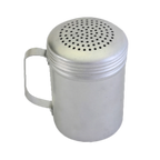 Thumbnail image #1 for Thunder Group ALRDH001 Aluminum Flour Dredge, 10 oz, with Handle, Medium Perforated Metal Lid Case of 144