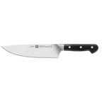 Thumbnail image #2 for Zwilling J.A. Henckels Pro 1002775 8-Inch Forged High Carbon Steel Chef's Knife with Black Polymer Handle