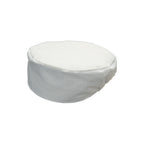 Thumbnail image #1 for CAC China Chef's Pride APHT-1WM Pillbox Chef Hat, 3-1/2"H, S/M, White Case of 96