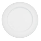 Thumbnail image #1 for CAC China Harmony HMY-16 Porcelain Round Plate, 10-1/2-Inch, Embossed Rim 1 Dozen