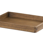 Thumbnail image #2 for Cal-Mil Melrose 23106-10121-136 Modular Bakery Display Tray, 10" x 12" x 1.5"H, Compatible with Sydney, Brooklyn & Milo Riser Bases