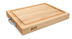 Thumbnail image #2 for Boos Block 24 x 18 x 2-1/4-Inch Edge-Grain Maple Reversible Grooved Cutting Board with Chrome Handles