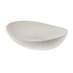 Thumbnail image #1 for G.E.T. Emerge ERG100 Oval Melamine Bowl, 128-1/2 oz., 13-7/10"L x 10-3/5"W, Natural Case of 12