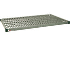 Thumbnail image #1 for AllPoints Foodservice Parts & Supplies Metro 1262131 Wire Shelf, 24"D x 42"W, Green Epoxy-Coated Polymer