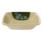 Thumbnail image #1 for G.E.T. Traditional 035-TD Square Melamine Side Dish, 4 oz, 4" x 3/4"H Case of 2 Dozen