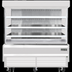 Thumbnail image #5 for Everest Refrigeration Vertical Open-Air Merchandiser Refrigerator, 73.25 in. W x 28.38 in. D, 19 Cu. Ft., White