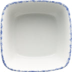 Thumbnail image #1 for International Tableware Provincial™ PR-31-CB Porcelain Fruit/Monkey Dish, 6 oz, Curved Square, European White with Blue Case of 3 Dozen