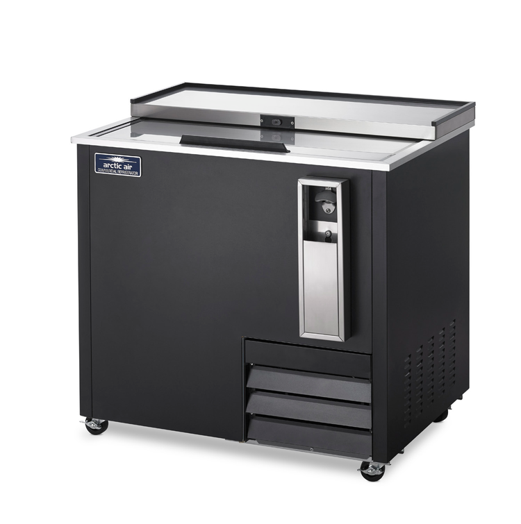 Product image #6 for Arctic Air 37-Inch Commercial Horizontal Bottle Cooler with Locking Sliding Lid, 9.3 Cu. Ft.