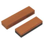Thumbnail image #1 for Alegacy Foodservice Products 5821 Combination Knife Sharpening Stone, 8 x 2 x 1 Inch, Rectangular Aluminum Oxide