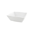 Thumbnail image #1 for Kadra Kitchenware Vikko Lightning VL-2028 Square White China Bowl, 8.75" Case of 12