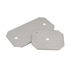 Thumbnail image #1 for Browne USA Foodservice 5788120 1/2 Size Food Pan False Bottom Insert, 10.8 x 8.8 x 0.6 in, Finger Holes