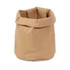 Thumbnail image #1 for G.E.T. P-BAG6-T . . Paper Bag/Bread Basket, 6" Diameter x 8-1/2"H, Tan Washable Reusable Fiber, Set of 2 Case of 100