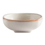 Thumbnail image #1 for G.E.T. Corona, Artisan Beige PP1605725124 Porcelain Bowl, Beige, 3.8 oz, 5" Round, Rolled Edge Case of 2 Dozen
