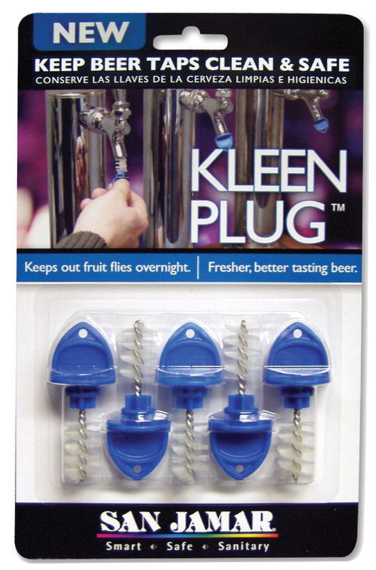 Product image #6 for Kleen Plug Reusable Beer Tap Cleaning Plugs, 5-Pack