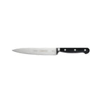 Thumbnail image #1 for Tramontina USA, Inc. 80008-038DS 6-Inch Forged Stainless Steel Utility Knife with Black Nylon Handle