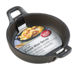 Thumbnail image #2 for TableCraft Products CW30102 8 oz Round Cast Iron Mini Server with Handles Case of 6