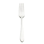 Thumbnail image #1 for Browne USA Foodservice Eclipse 502105 European Dinner Fork, 8.3", 18/10 Stainless Steel, Mirror Finish 1 Dozen