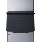 Thumbnail image #1 for Summit Commercial BIM352KBIN Commercial Full-Size Cube Ice Machine with Stainless Steel Bin, Air-Cooled