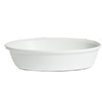 Thumbnail image #1 for G.E.T. Bugambilia CO008WW Oval Casserole Dish, 106.5 oz, Cast Aluminum with Resin Coating, White, 12.13 x 8.35 x 5 in