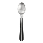 Thumbnail image #1 for Steelite Robert Welch, Contour Noir 6023SX007 European Teaspoon, 5-1/4", 18/10 Stainless Steel, Satin Pack of 1 Dozen