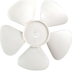 Thumbnail image #1 for AllPoints Foodservice Parts & Supplies 281747 Fan Blade, 6-5/8 in Diameter, 5-Blade, 12° Pitch, Low Volume, Plastic