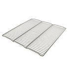 Thumbnail image #1 for AllPoints Foodservice Parts & Supplies 266078 Walk-In Cooler Refrigerator Bottom Shelf, 19-3/4"W x 19-11/16"D, Gray Epoxy