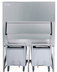 Thumbnail image #2 for ITV Ice Makers SCD-1800 60-Inch Ice Storage Bin with Carts, 1,790 lb Capacity