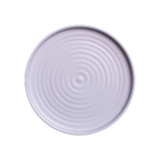 Thumbnail image #1 for Vertex China Elements E-D8-F 9" Blue Fog China Plate, Round, Embossed Rim Case of 2 Dozen