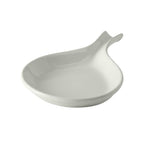 Thumbnail image #1 for Tuxton China DuraTux®© BWP-100 Ceramic Fry Pan Server, 12 oz, White, 10 x 7-1/4 x 1-1/8 in 1 Dozen