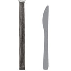 Thumbnail image #1 for Steelite International Varick, Briar 5727SX042 Dinner Knife, 9 in, 13/0 Stainless Steel, Solid Handle Pack of 1 Dozen