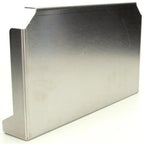 Thumbnail image #1 for AllPoints Foodservice Parts & Supplies 8003077 Range Support Shelf, Stainless Steel, 11-7/8" x 7" x 1"H