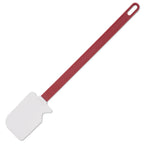 Thumbnail image #1 for JB Prince Thermohauser UA145 High-Temperature Silicone Spatula, 16.5", White Blade with Red Handle