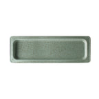 Thumbnail image #1 for Global Tableware Collective G. Benedikt GBGAR90091 GN 2/4 Rectangular Porcelain Tray Dish, Rainforest, 6.25" x 21" x 1.25"